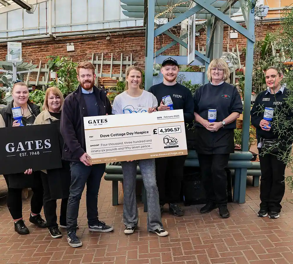 Gates Oakham raises £4,396.57 for Dove Cottage Day Hospice
