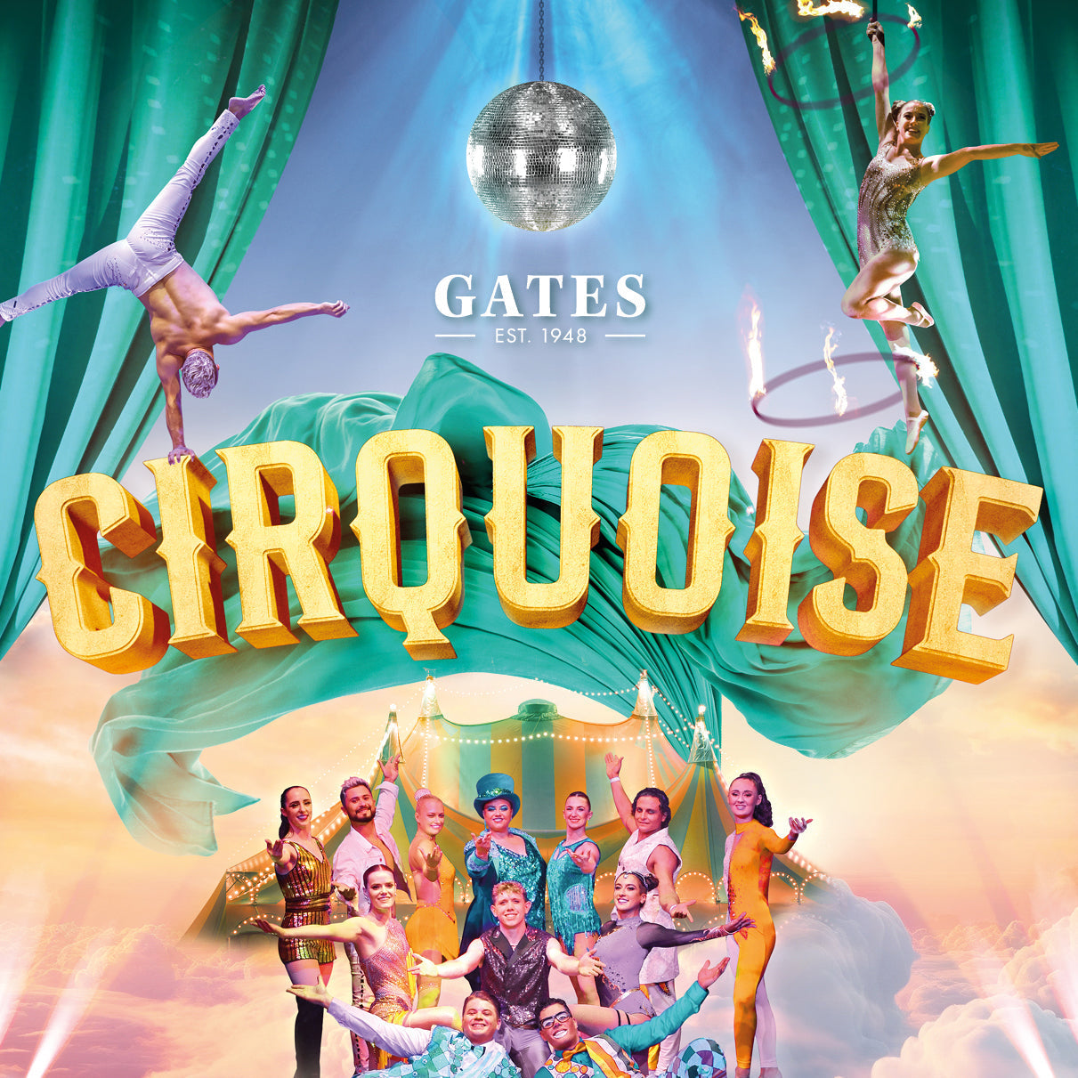Cirquoise at Gates 2026 Poster