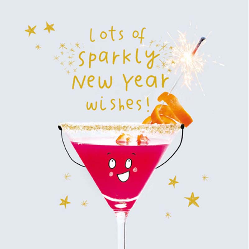 Woodmansterne New Year Party Card image 0