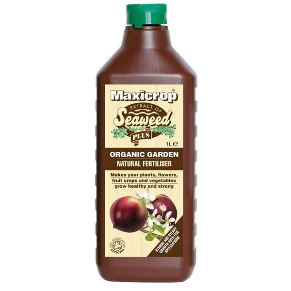 Maxicrop Extract of Seaweed Organic Garden Fertiliser (1-Litre) image 0
