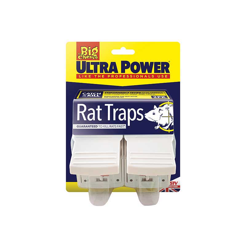 The Big Cheese Ultra Power Rat Traps (Pack of Two) image 0