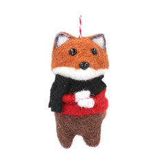Gisela Graham Mixed Wool Baby Fox image 0
