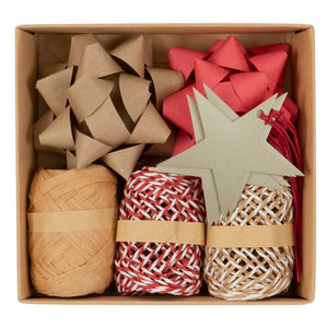 Glick Eco-Kraft &amp; Red Accessory Box image 0