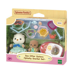Sylvanian Families Sea Otter Sisters - Splashy Snorkel Set image 0