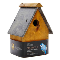 Tom Chambers Oakwell Handcrafted Nest Box (28mm Entrance) image 0