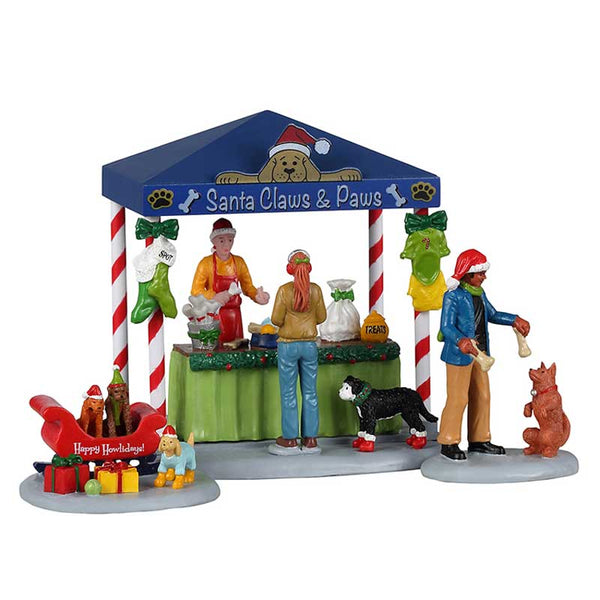 Lemax Santa Claws & Paws (Set of 3) image 0