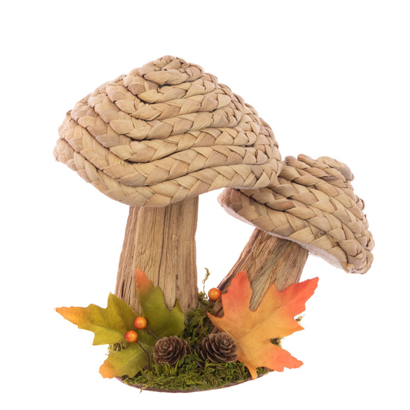 Floralsilk Rattan Toadstools image 0