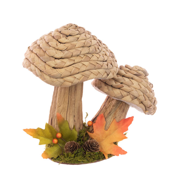 Floralsilk Rattan Toadstools image 0