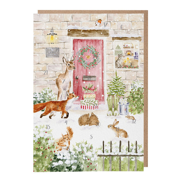 Wrendale Designs Christmas Cottage Advent Calendar image 0