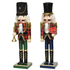 Decoris Tartan Nutcracker (Assorted Designs) image 0