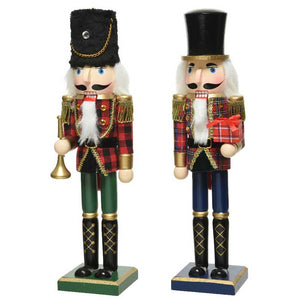 Decoris Tartan Nutcracker (Assorted Designs) image 0