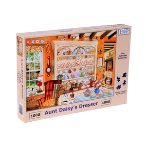 House of Puzzles Aunt Daisy's Dresser 1000 Piece Jigsaw Puzzle image 1