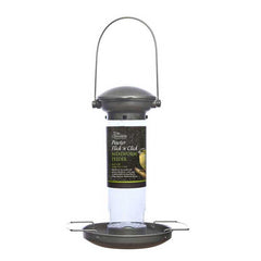 Tom Chambers Pewter Flick 'n' Click Mealworm Feeder image 0