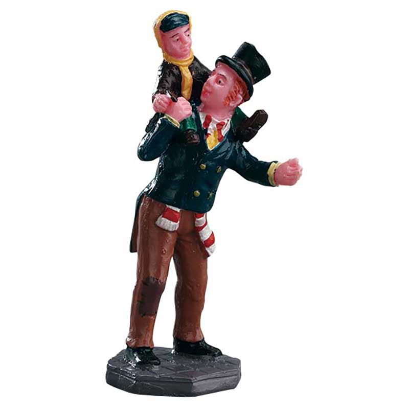 Lemax Bob Cratchit &amp; Tiny Tim image 0
