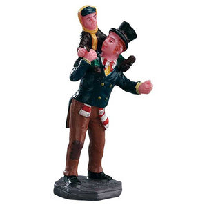 Lemax Bob Cratchit &amp; Tiny Tim image 0