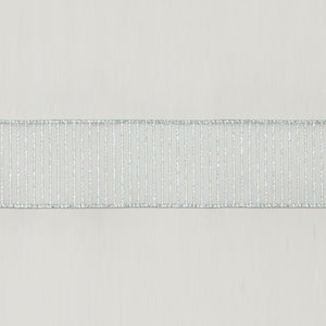 Swift Christmas Ribbon Garland - Silver Striped image
