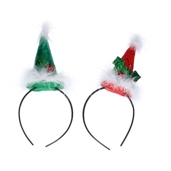 Gisela Graham Elf Hat Headband (Assorted Designs) image 0