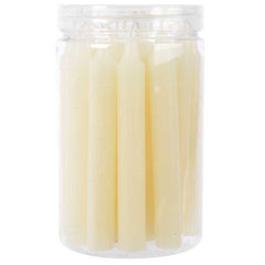 Decoris Mini Ivory Dinner Candles (Pack of 22) image 0