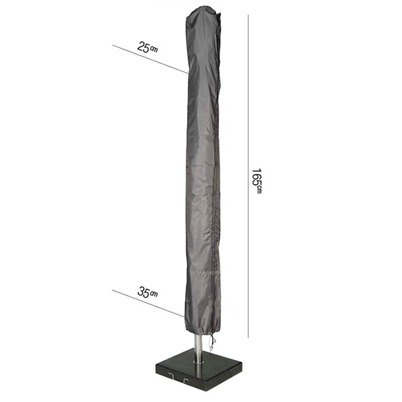 Platinum Aerocover for Centre Post Parasol - 165 x 25 / 35cm image 0