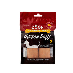 Zoon Rawhide Free 2 Chicken Rolls image 0