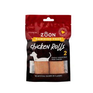Zoon Rawhide Free 2 Chicken Rolls image 0