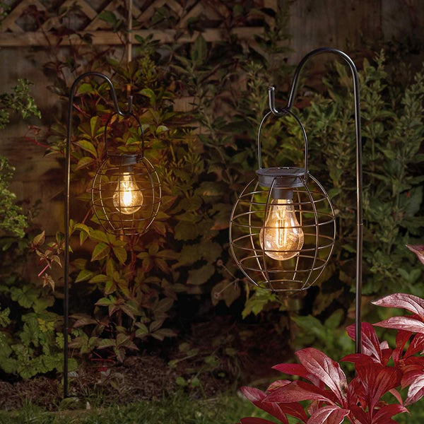 The Solar Company Hanging Cage Lights (Pack of 2) image 0