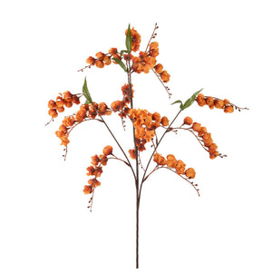 Everlands Orange Lantern Spray (103cm) image 0