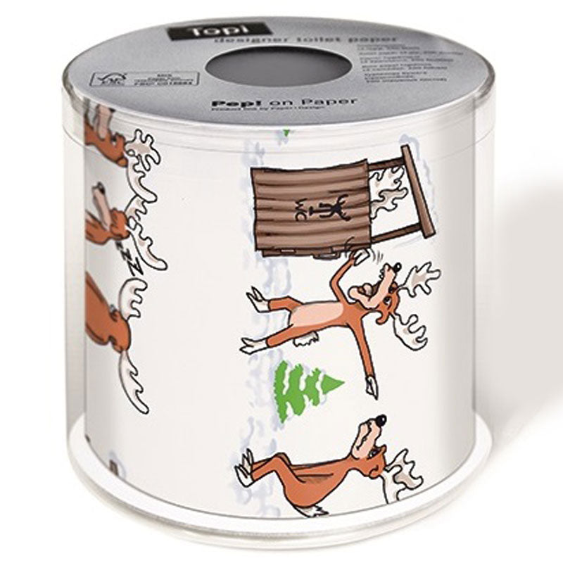 Topi Hurry Up! Novelty Toilet Paper Roll image 0