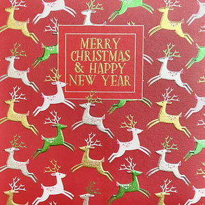 Wendy Jones-Blackett Reindeer Christmas Card image 0