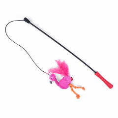 Zoon Nip-it Flamingo Tickle Stick image 0
