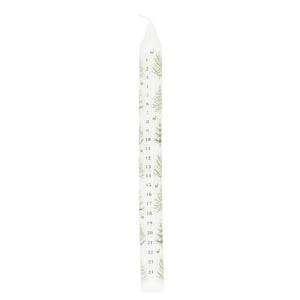 Gisela Graham Xmas Tree Advent Candle image 0