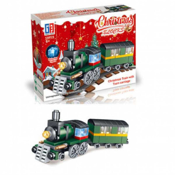 Playwrite Light Up Christmas Building Brick Set (Assorted Designs) image 2