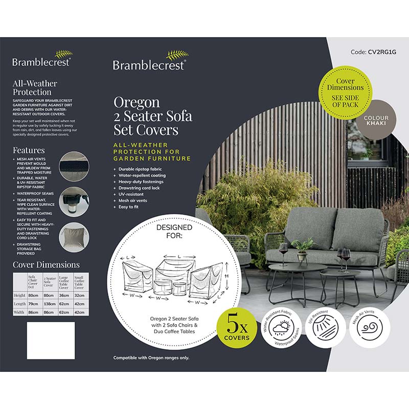 Bramblecrest Covers for Oregon Garden Lounge Set image 0