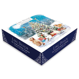 Ling Design Large Deluxe Cards - The Night Before Christmas (Pack of 12) image 0