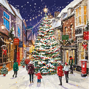 Ling Design Small Deluxe Cards - Festive Streets (Pack of 12) image 3