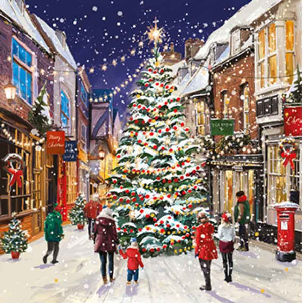 Ling Design Small Deluxe Cards - Festive Streets (Pack of 12) image 3
