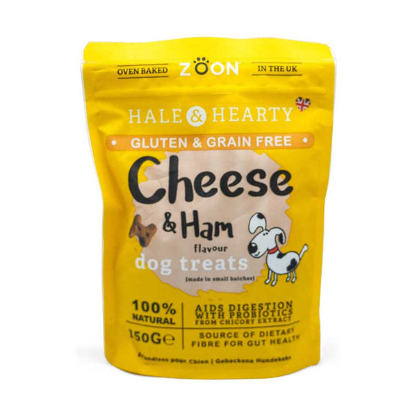 Zoon Hale & Hearty Cheese & Ham flavour dog treats image 0