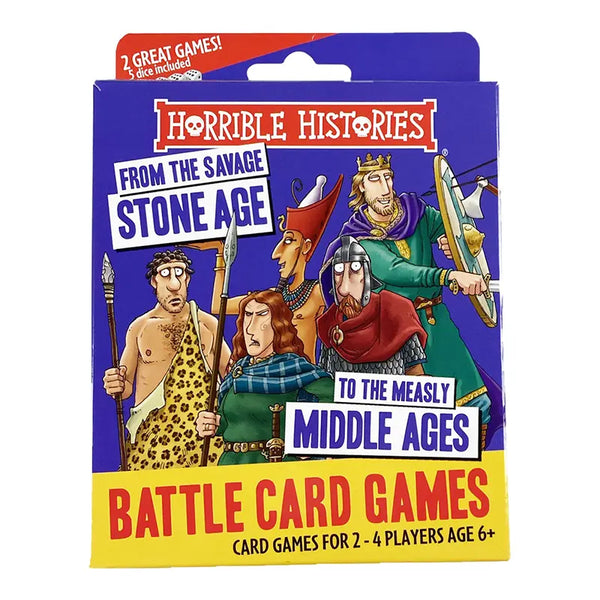 Horrible Histories Stoneage Battle Card Game image 0