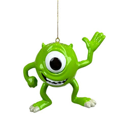 3D Mike Wazowski Hanging Ornament image 0