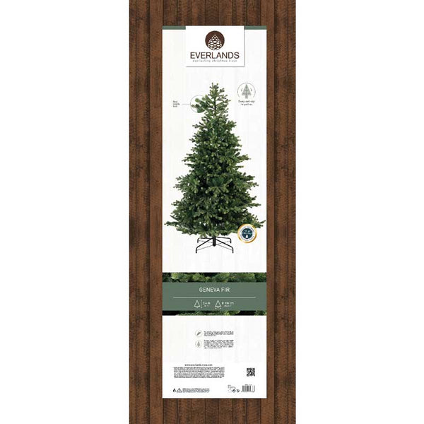 Everlands Geneva Fir Artificial Christmas Tree - 8ft image 4
