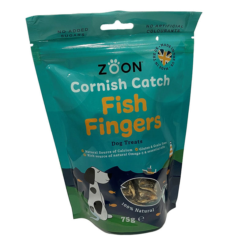 Zoon Cornish Catch Fish Fingers Dog Treats image 0