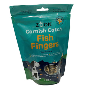 Zoon Cornish Catch Fish Fingers Dog Treats image 0