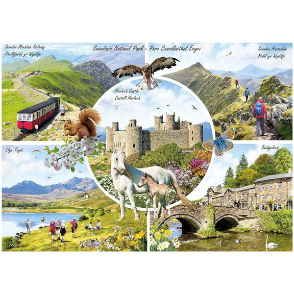 Gibsons Snowdonia 1000 Piece Puzzle image 0