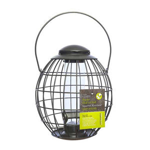 Tom Chambers Pewter Flick 'n' Click Squirrel Resistant Seed Feeder image 0