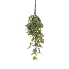 Festive Green Mistletoe with White Berries (58cm) image 0