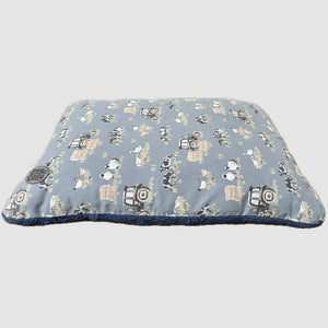 Snug & Cosy Farmyard Dog Lounger Blue image 2