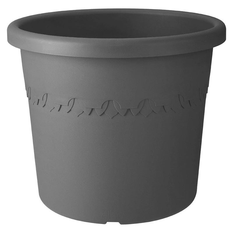 elho® Algarve Cilindro Wheels 58cm Anthracite Pot image 0
