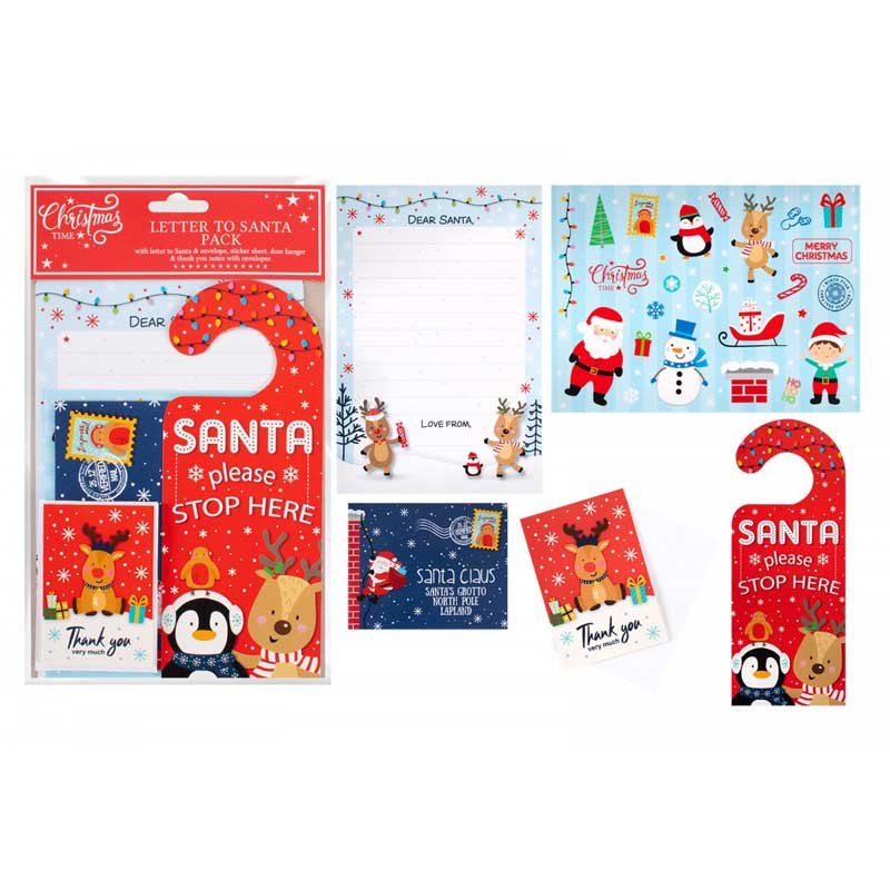 Christmas Time Letter To Santa Pack image 0