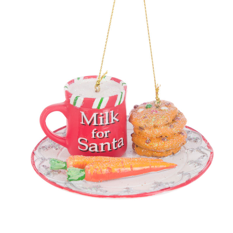 Floralsilk Resin Santa Plate image 0
