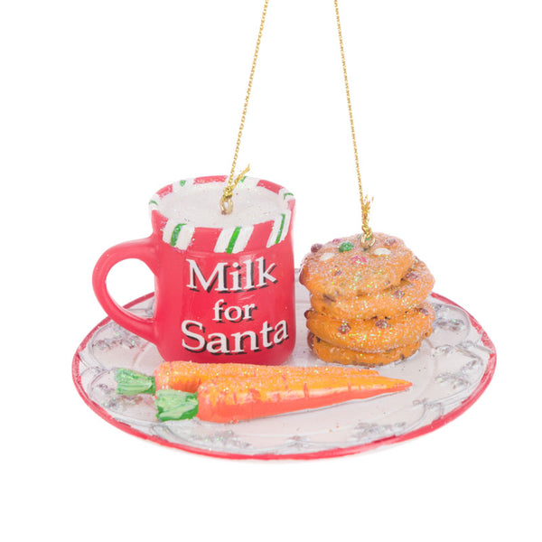 Floralsilk Resin Santa Plate image 0